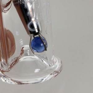 black leaf dab tool greifer für terp pearls silber 12,3 cm