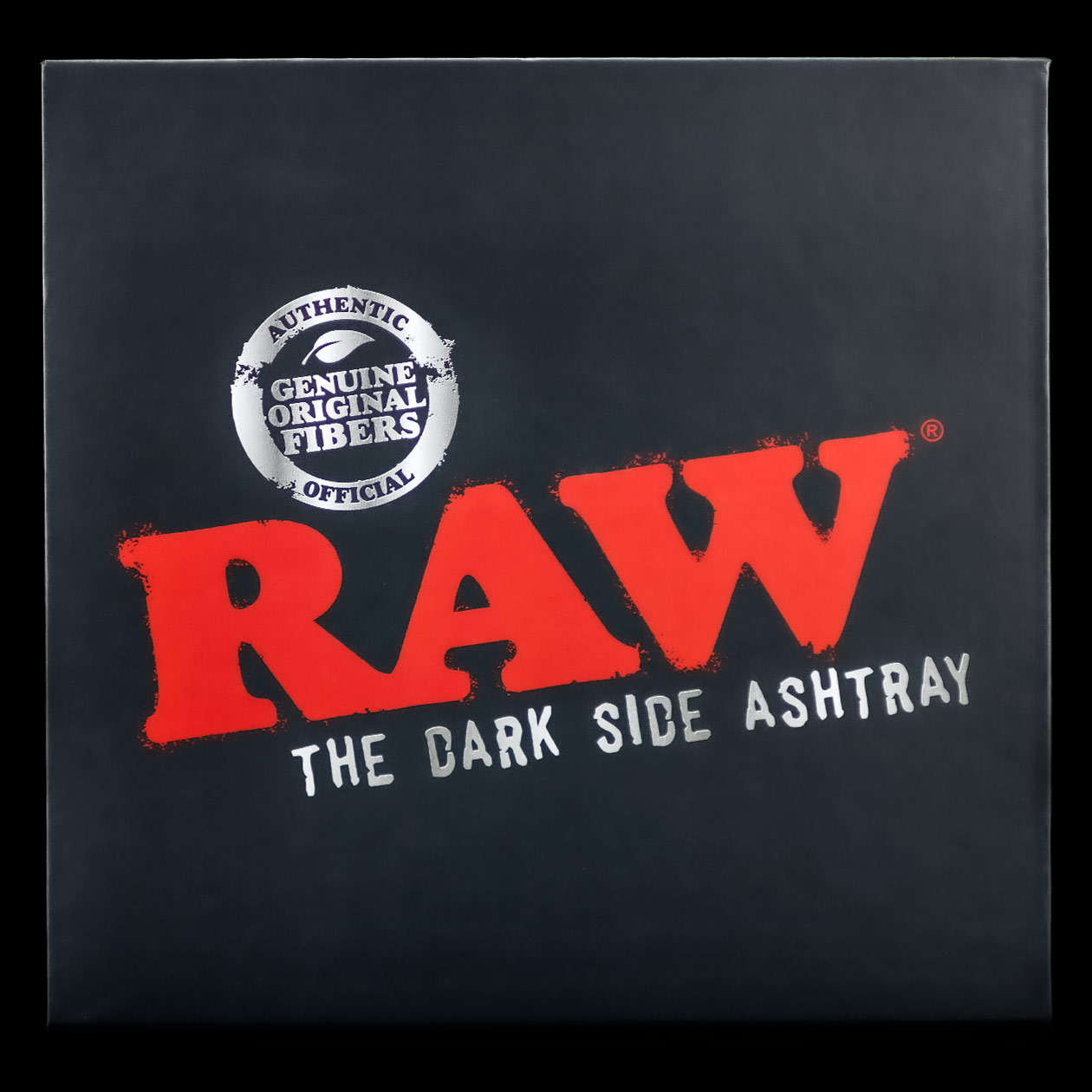 produkt 0350 raw the darkside ashtray kristall glas geschenkbox