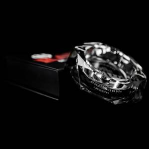 produkt 0352 raw the darkside ashtray kristall glas geschenkbox