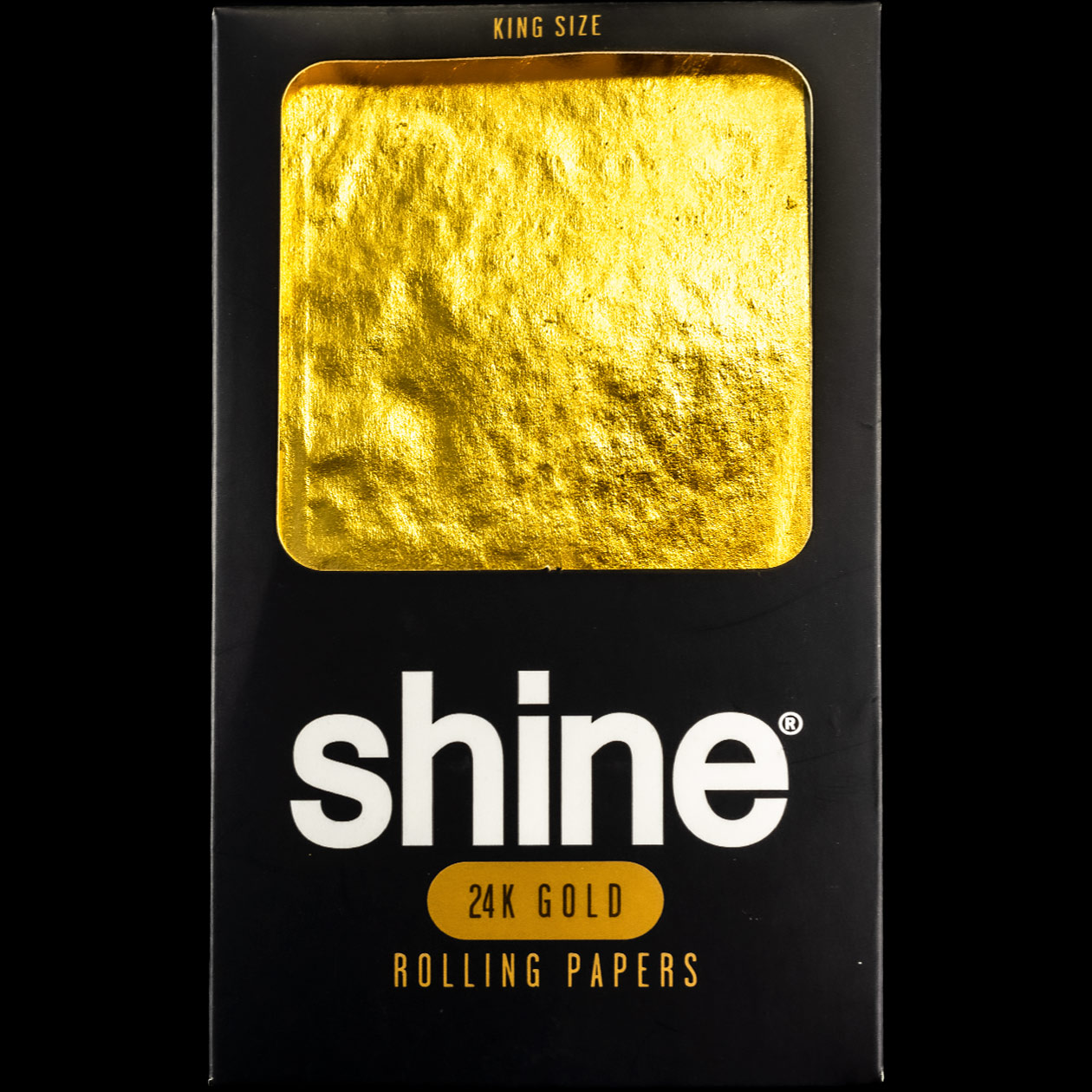 shine 24k gold king size rolling paper echtgold drehpapier
