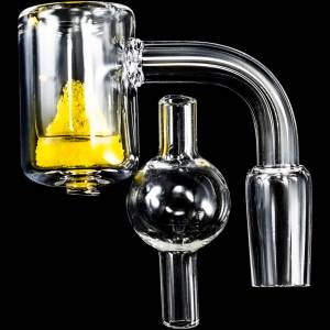 produkt 0403 black leaf dabbing banger set carb cap temp ns14 25mm 90grad
