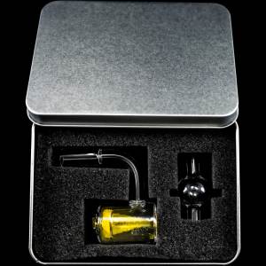 produkt 0404 black leaf dabbing banger set carb cap temp ns14 25mm 90grad