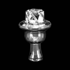 black leaf carb cap spinner grau Ø 18 31 mm borosilikatglas
