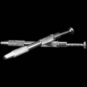 black leaf dab tool greifer für terp pearls silber 12,3 cm