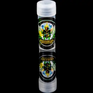 bavarian botanicals premium glastip "eiskoider bua" 10 mm transparent/klar