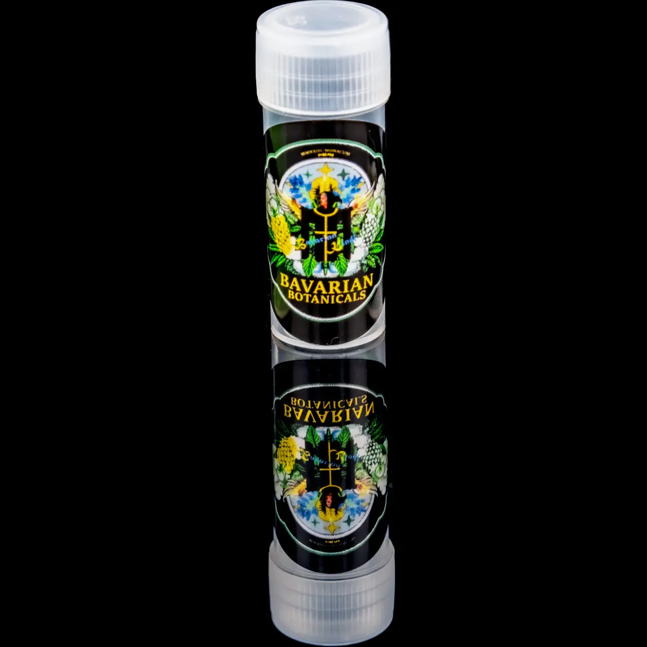 bavarian botanicals premium glastip "eiskoider bua" 10 mm transparent/klar