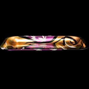 produkt 0582 fire flow metal rolling tray 420 girl metallic