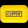 produkt 0583 fire flow metal rolling tray clipper yellow metallic