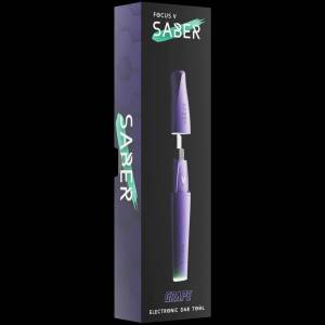 produkt 0667 focus v saber electronic dab tool grape lila heated loading tool hot knife