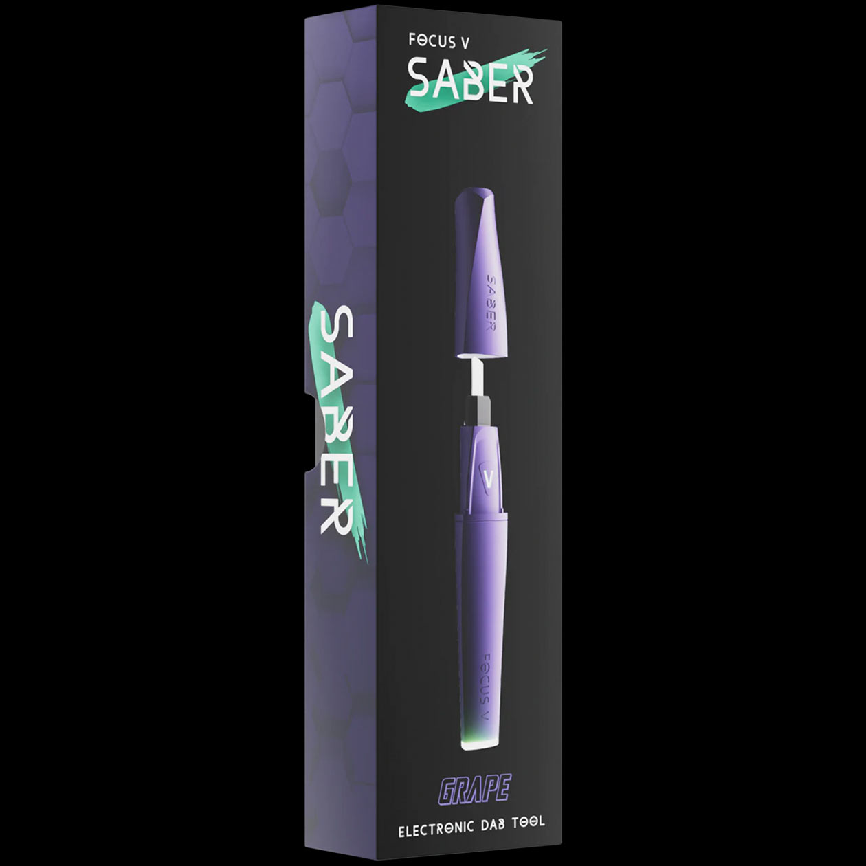 produkt 0667 focus v saber electronic dab tool grape lila heated loading tool hot knife
