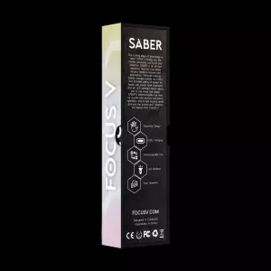 focus v saber electric dabbing tool clear (limited edition)