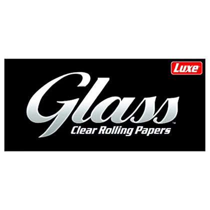 glass clear rolling papers logo 420px t