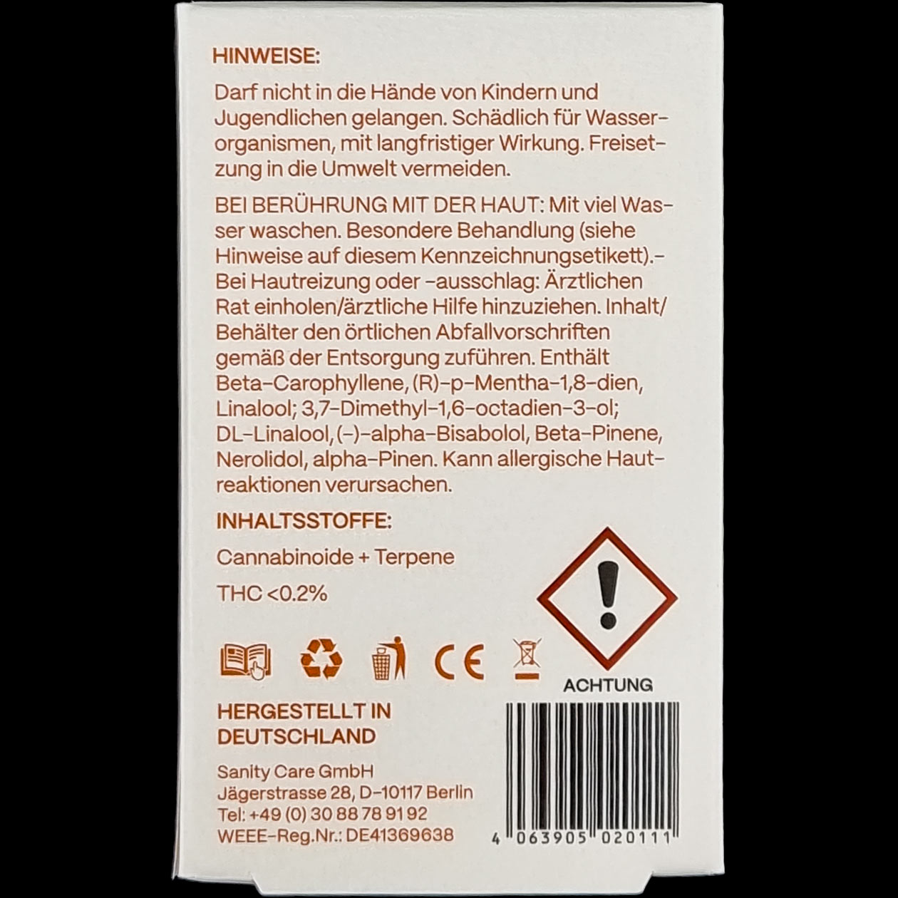vaay royal gorilla cbd vape pen kartusche 0,5 ml 228 mg cbd