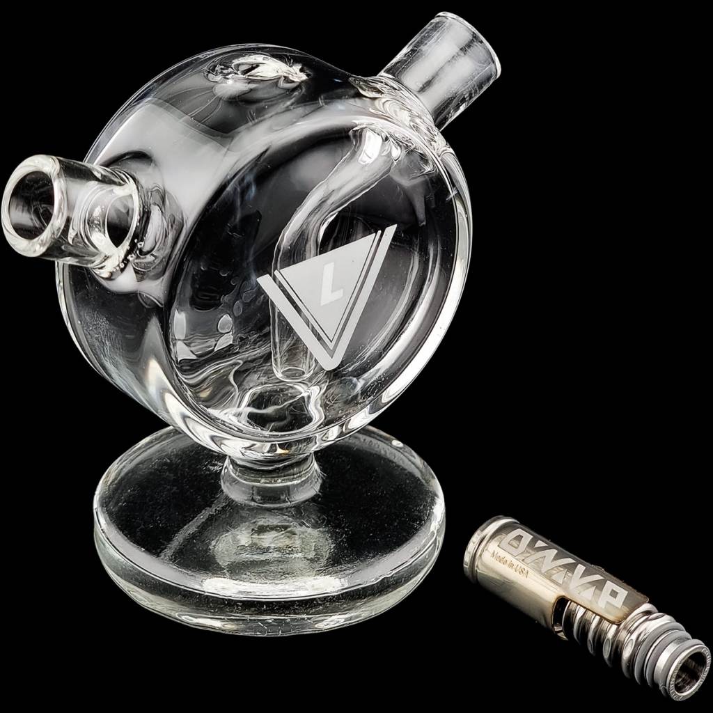 black leaf vaporizer bongaufsatz spirale Ø 12mm mit dynavap spitze klar