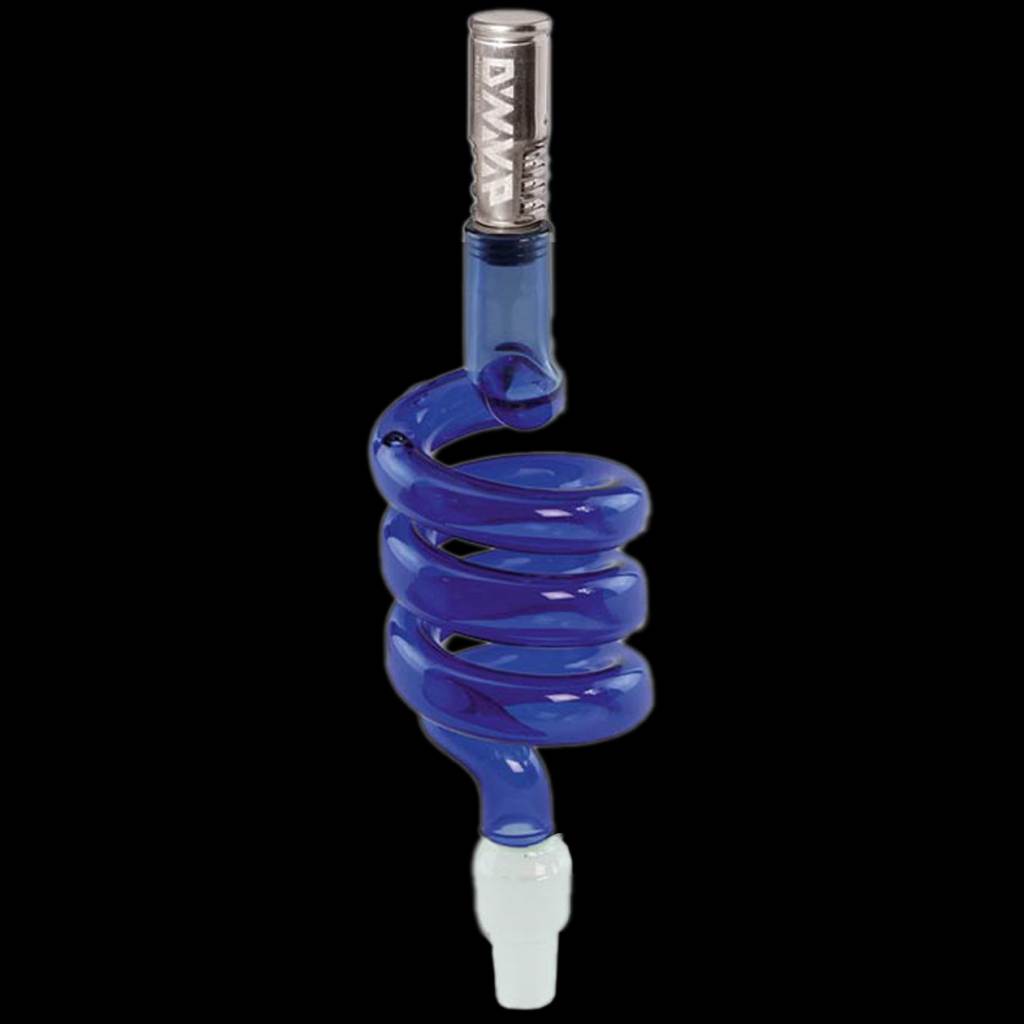 black leaf vaporizer bongaufsatz spirale ns10 14 mit dynavap spitze Ø 12mm blau