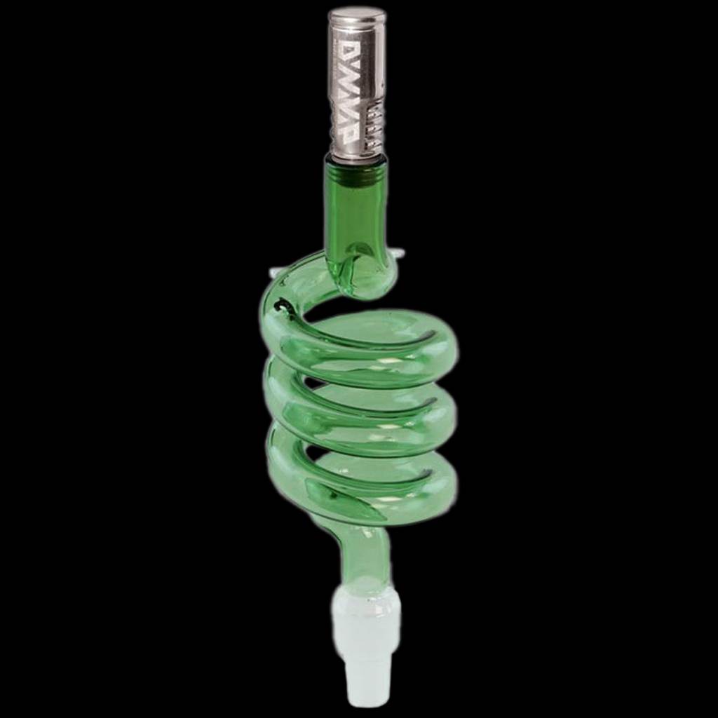 black leaf vaporizer bongaufsatz spirale ns10 14 mit dynavap spitze Ø 12mm grün