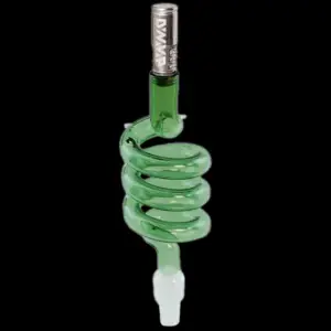 black leaf vaporizer bongaufsatz spirale ns10 14 mit dynavap spitze Ø 12mm grün