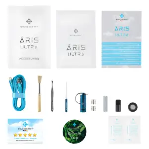 wolkenkraft Äris ultra gun metal vaporizer/verdampfer usb c 220°c eca