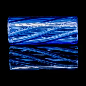 bavarian botanicals premium glastip "doink kini" 13 x 30 mm königsblau