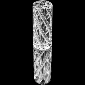 bavarian botanicals premium glastip "doinkini" 12 mm transparent/klar