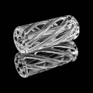 bavarian botanicals premium glastip "doinkini" 12 mm transparent/klar