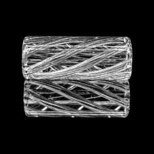 bavarian botanicals premium glastip "doinkini" 12 mm transparent/klar