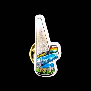 bavarian botanicals limited edition 3d pin "münchner gipfelstürmer" (limitiert auf 100 stück)