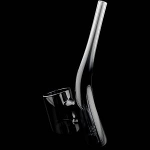 bubbler/wasserfilter aus borosilikatglas passend für puffco proxy schwarz/grau (smoked)