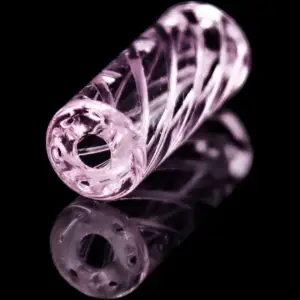 bavarian botanicals premium glastip "doink sis" 13 x 30 mm kaiserinrosa