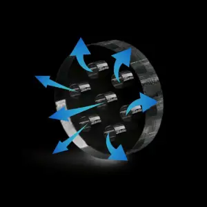 glas siebchen/filter set passend für dynavap vaporizer (5 stk.)