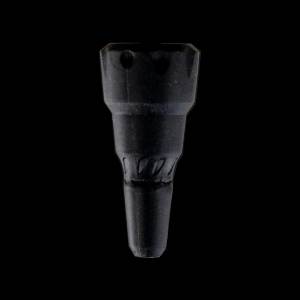 dynavap bonger water pipe adapter (wpa) bongadapter 10/14 mm silikon/edelstahl schwarz