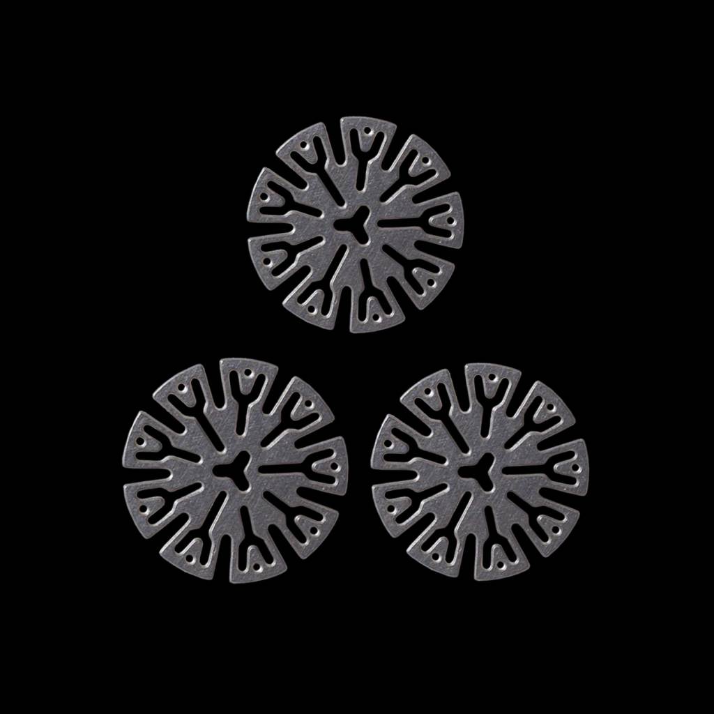 dynavap ccd edelstahl siebchen/filter set für dynavap vaporizer (3 stk.)