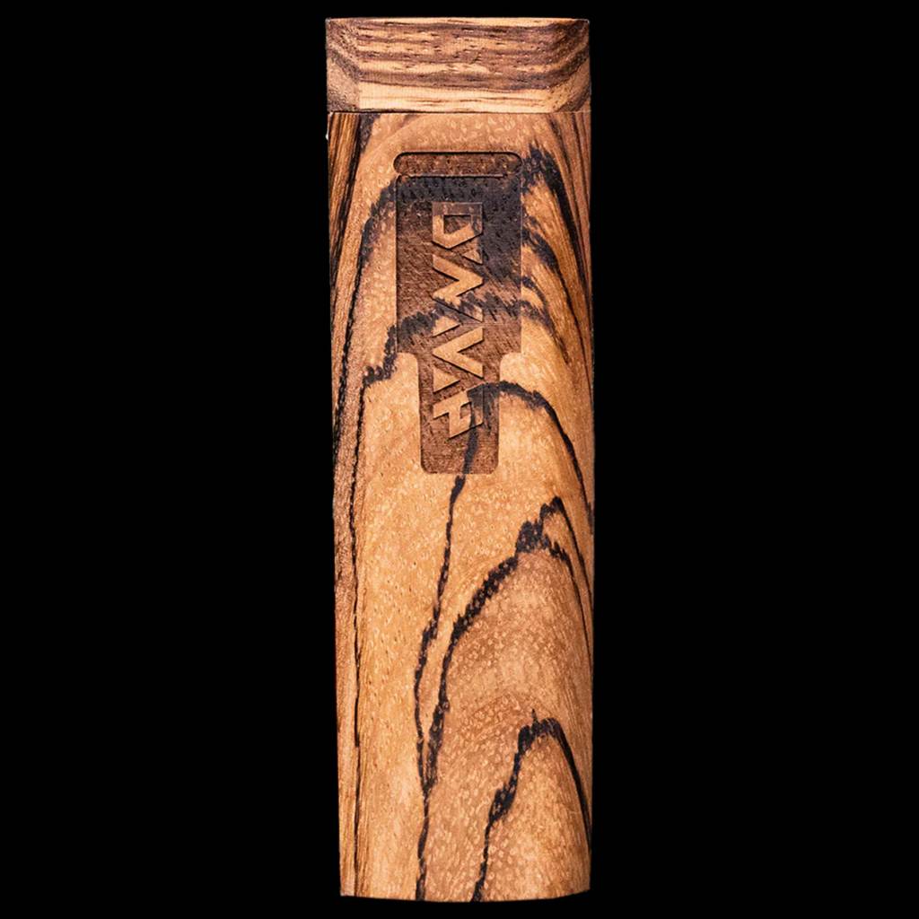 dynavap slimstash zebrawood aufbewahrungsbehälter mit schiebedeckel zebra holz