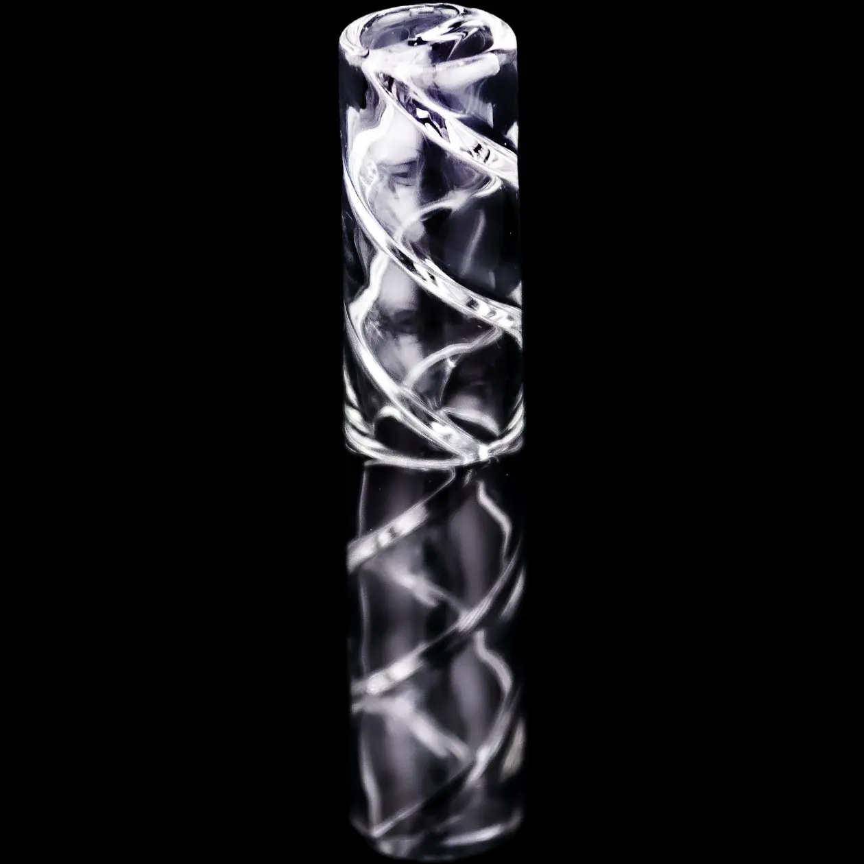 produkt 913 bavarian botanicals premium glastip eisbachwelle glasfilter 12mm klar transparent klar glass tip