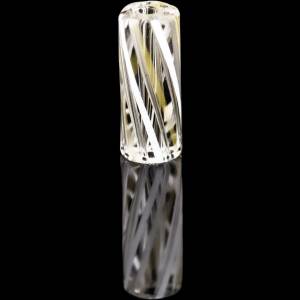 produkt 921 bavarian botanicals premium glastip apfelstrudel glasfilter 12mm klar transparent gelb weiss gestreift glass tip