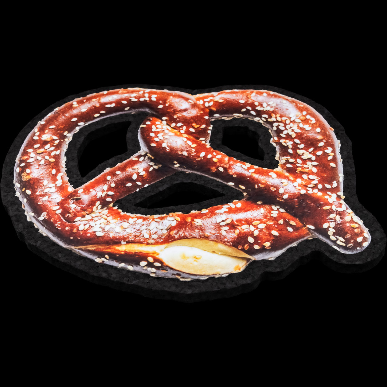 moodmats soft pretzel moodmat full color print (made in usa)