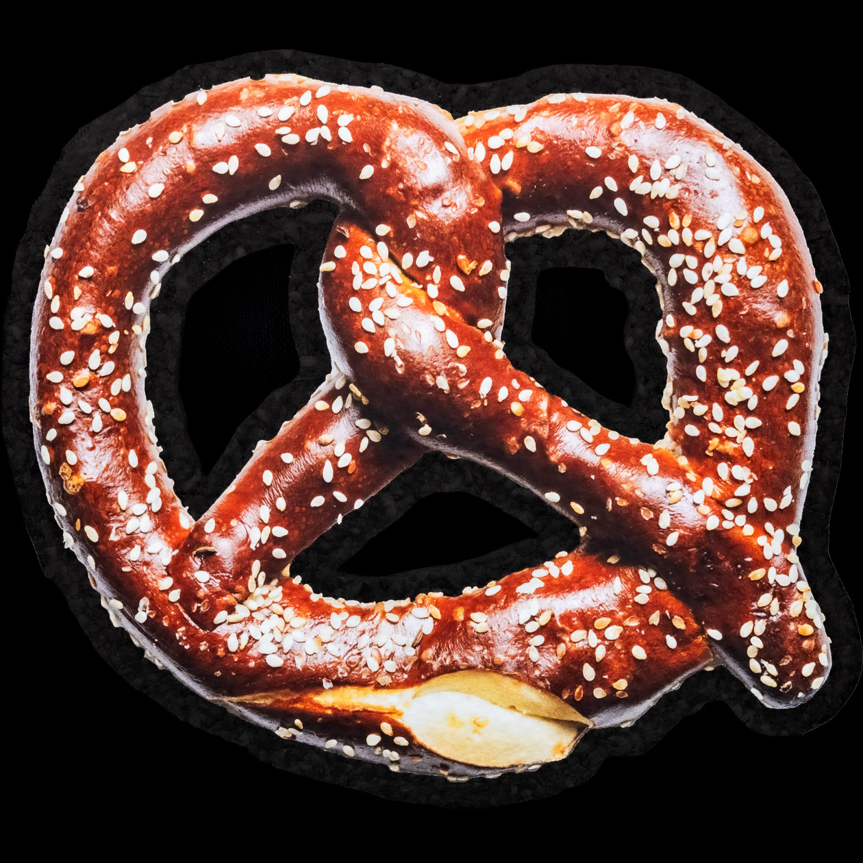 moodmats soft pretzel moodmat full color print (made in usa)