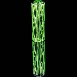 bavarian botanicals premium glastip "englischer garten" 10 x 30 mm moosgrün
