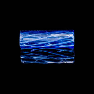 bavarian botanicals premium glastip "kloana prinz" 10 x 30 mm königsblau