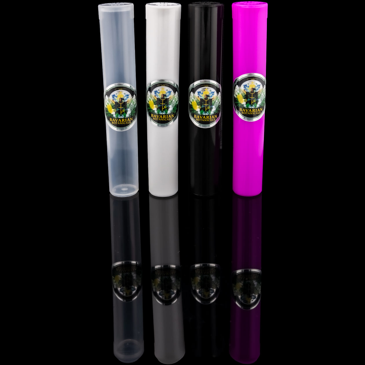 bavarian botanicals pre roll tube basic xl 116 mm kunststoff squeeze top (bis 15 mm filtergröße)