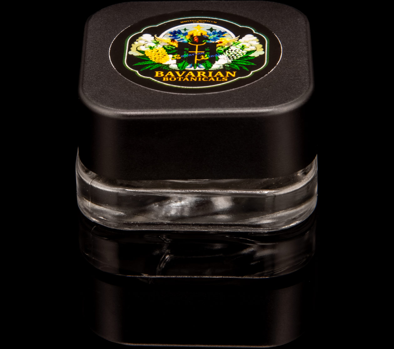 bavarian botanicals jar/glastiegel basic schwarz/transparent 2 x 3,5 ml mit deckel quadratisch bavarian botanicals jar/glastiegel basic schwarz/transparent 2 x 3,5 ml mit deckel quadratisch