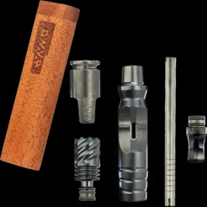 dynavap the hyperdyn verdampfer/vaporizer aus titan (big bowl ca. 0,25 g)