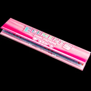 elements ultra thin king size slim rolling papers pink (heftchen á 32 blatt drehpapier)