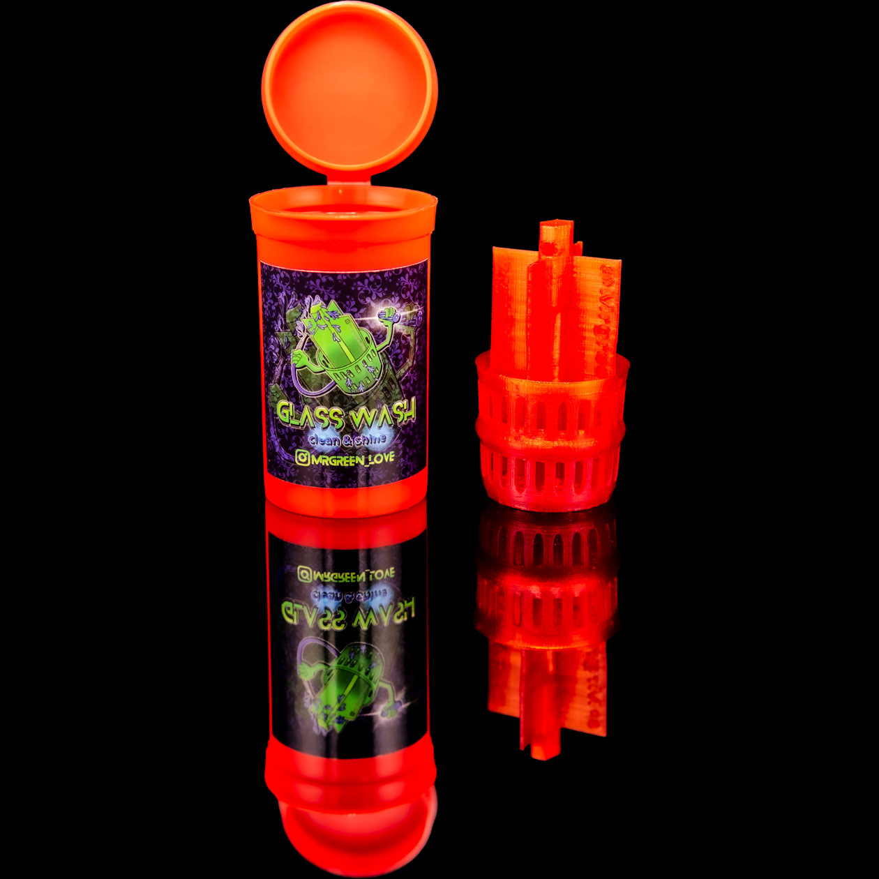 mr. greenlove glass wash 3.0 xl (9/10/11/12 mm, griff mittig) glastip waschanlage