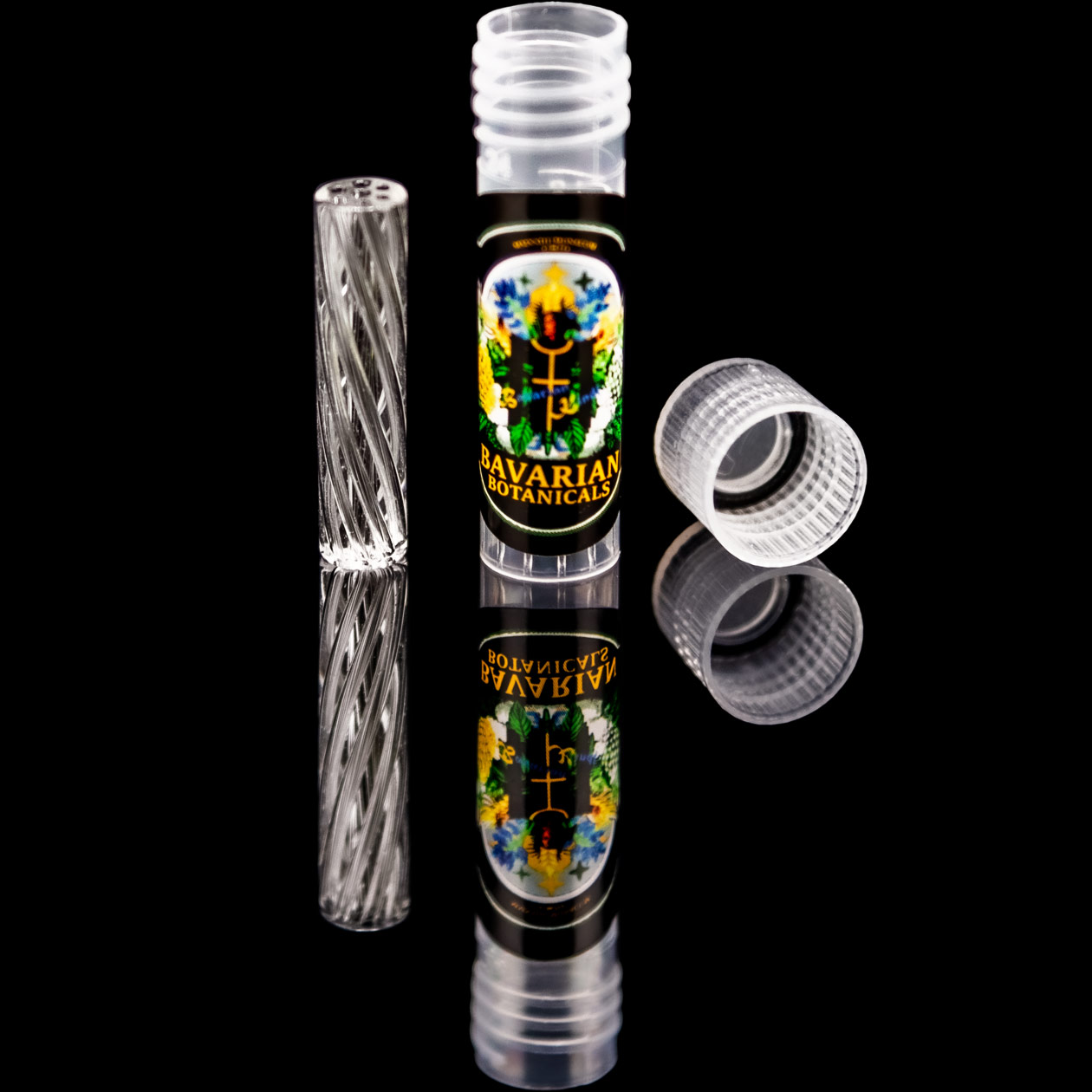 produkt 1332 bavarian botanicals premium glastip aufbewahrungsbehaelter kunststoff 2ml inkl schraubdeckel mit dichtung