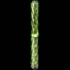 produkt 1335 bavarian botanicals premium glastip glasfilter 7mm gruen green transparent clear durchsichtig glass handmade spiralen