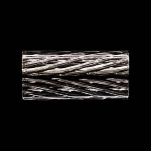 produkt 1346 bavarian botanicals premium glastip glasfilter 7mm grau smoked grey transparent clear durchsichtig glass handmade spiralen