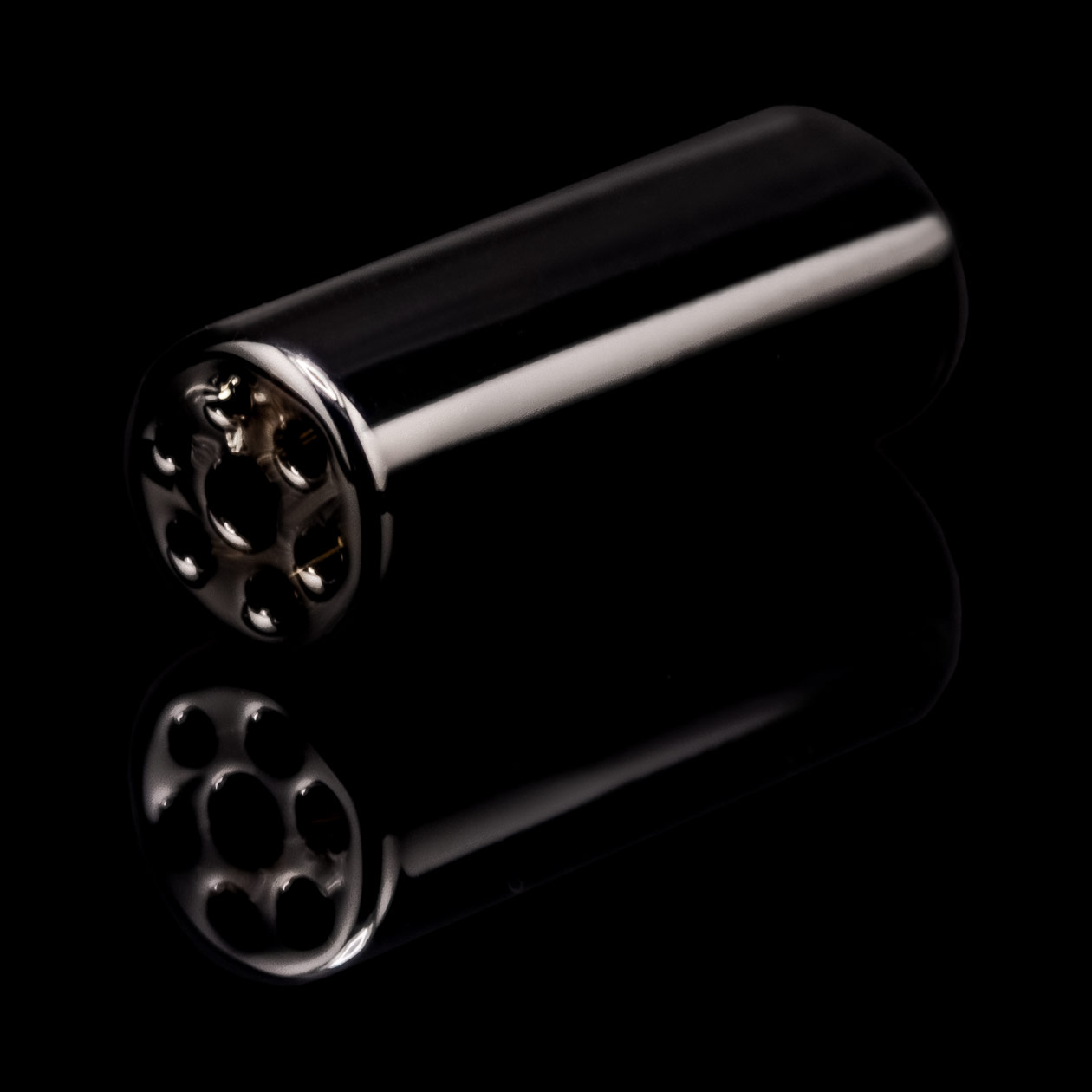 glazetip blk 12 (handgemachter glastip 12 x 30 mm, schwarz/black)