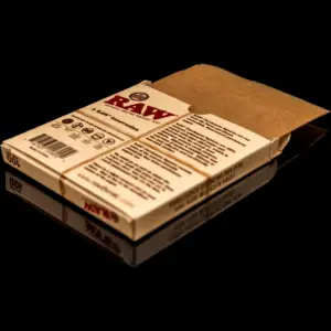 raw rawthentic unrefined parchment paper 100 blatt pergamentpapier 80 x 80 mm