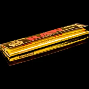 raw ethereal king size slim rolling papers (heftchen á 32 blatt super feines drehpapier)